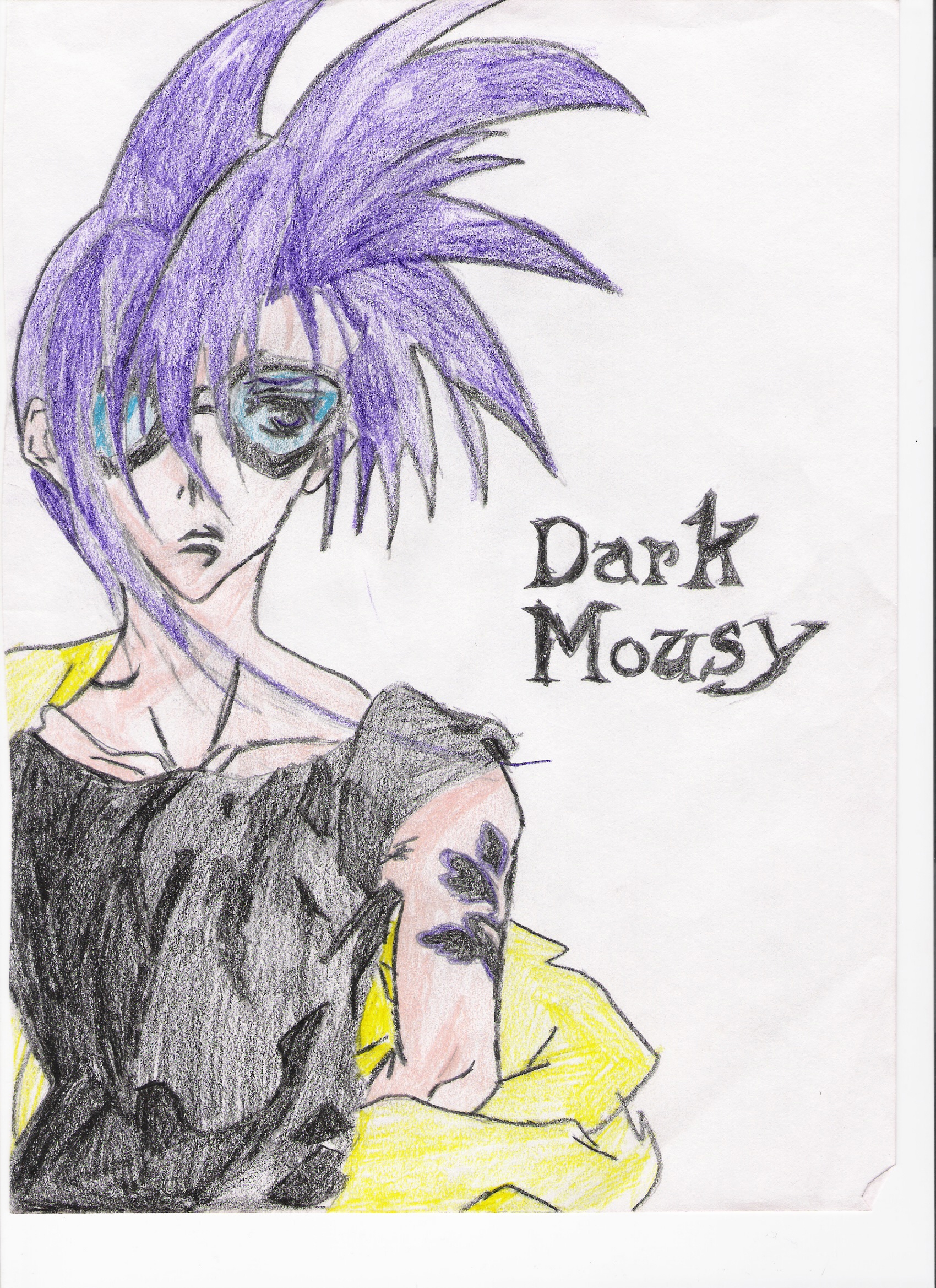 Dark Mousy has goggles by Knuxs_1_fan