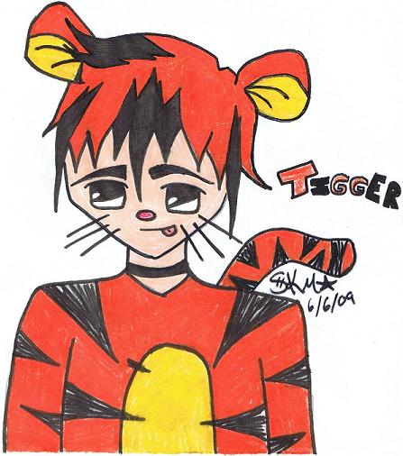 Tigger - Anime Style! ~ by Kocho