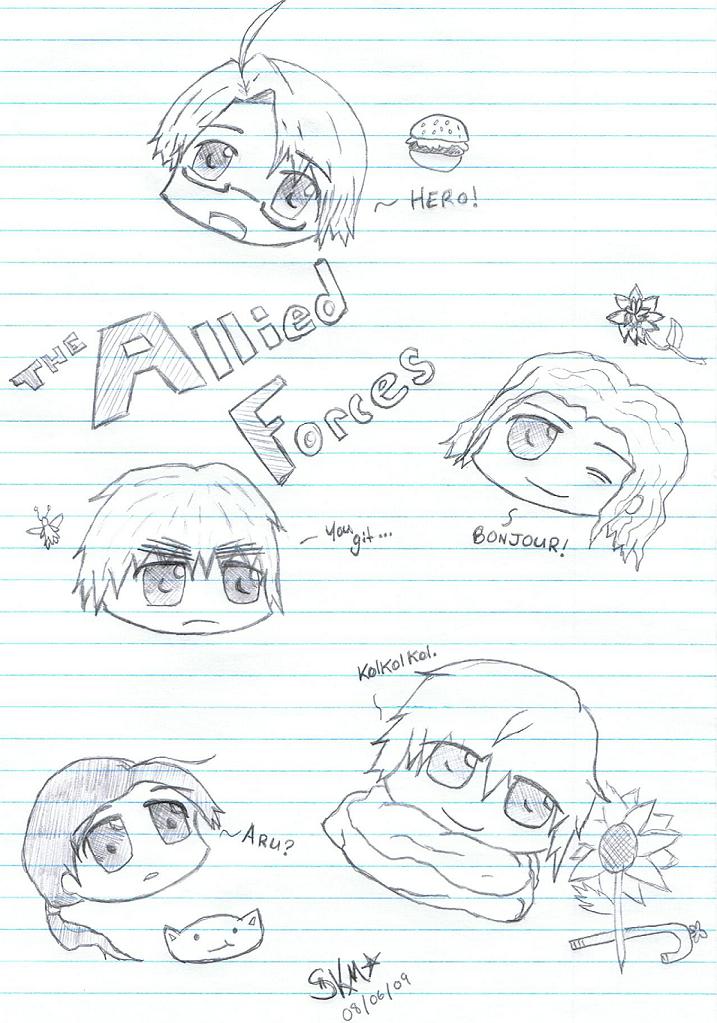 The Allied Forces-Chibified! by Kocho
