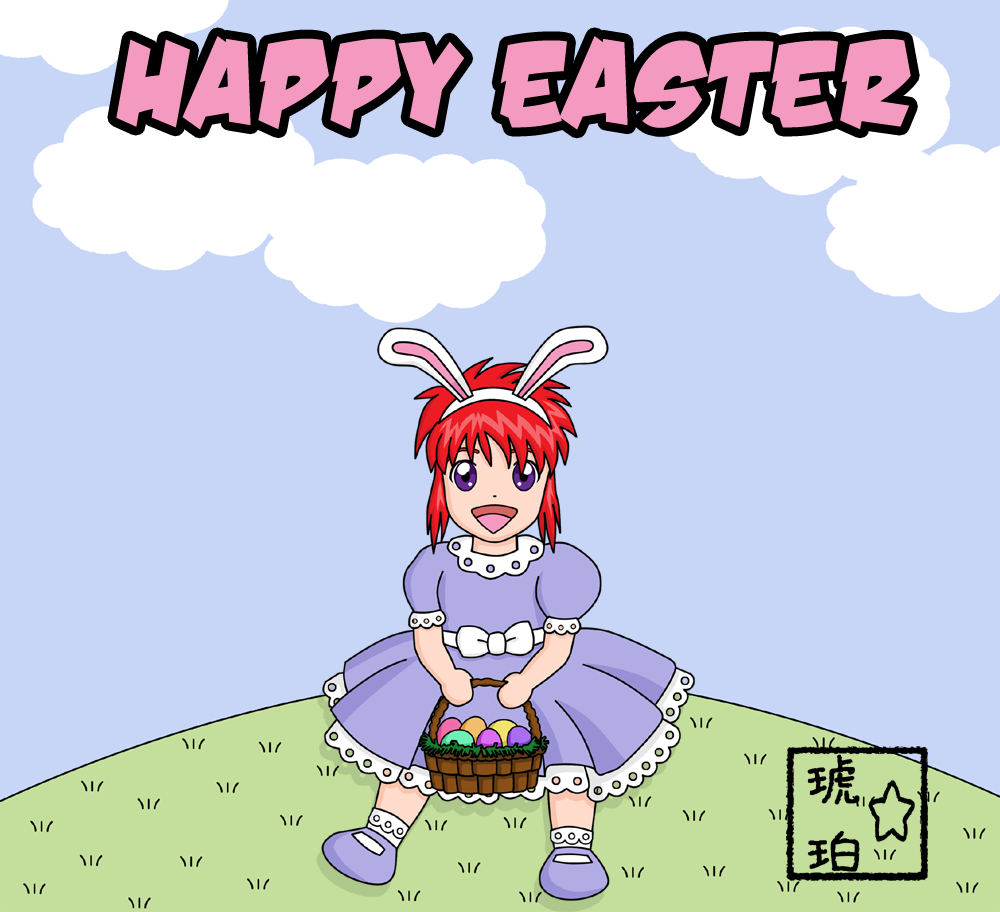 Happy Easter by Kohaku_Hoshi