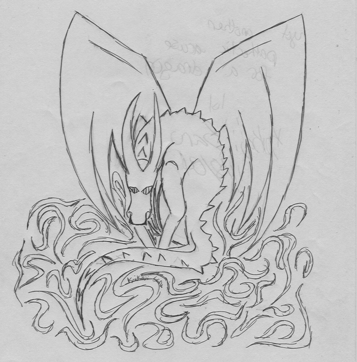 *shrugs* a demon/dragon thing i guess.... by Koikaji_Saru_the_Wierd_O