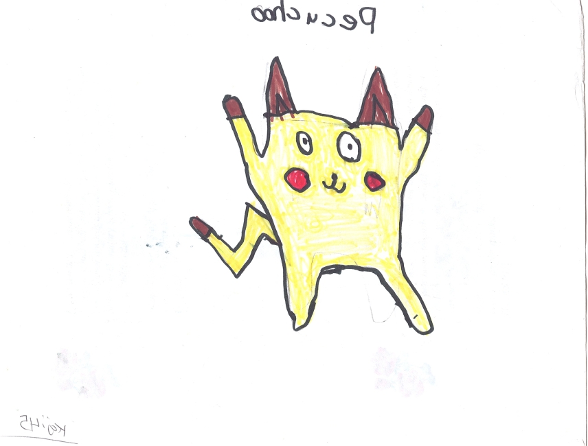 OLD pikachu drawing XD by Koji45