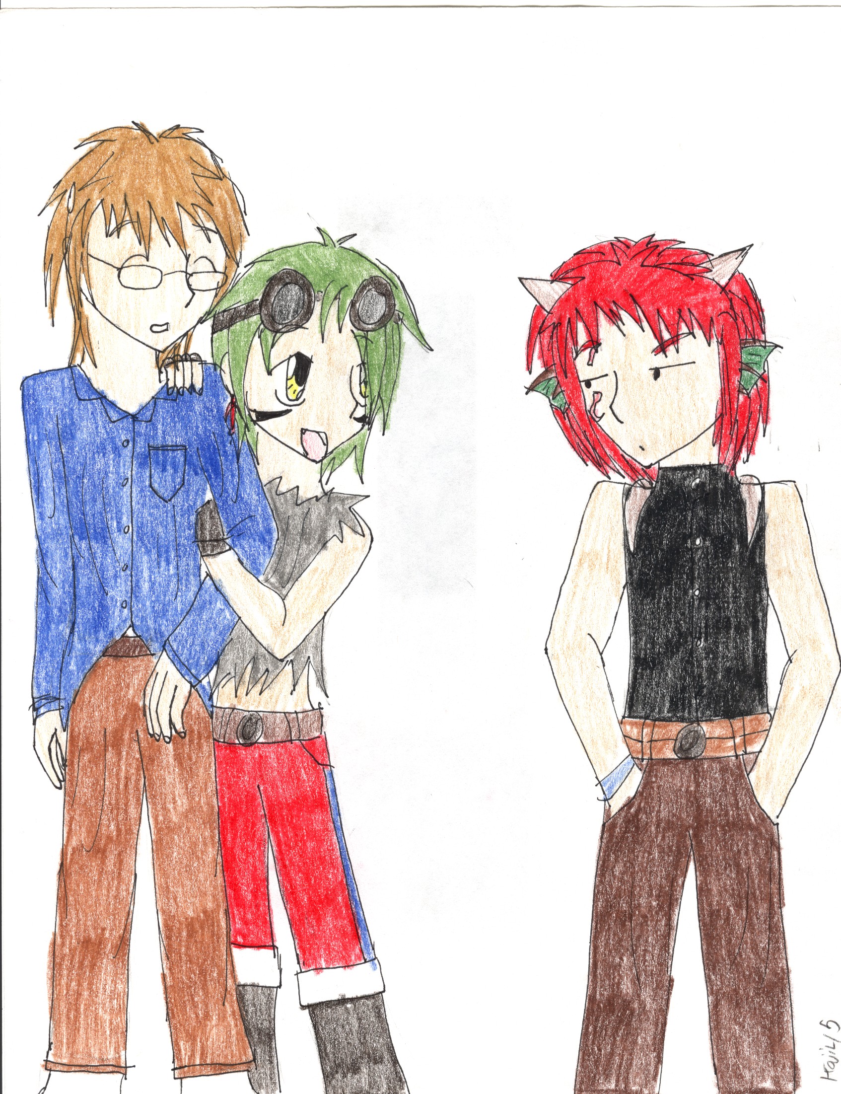 Jeremy,Vincent,and Hiroto by Koji45