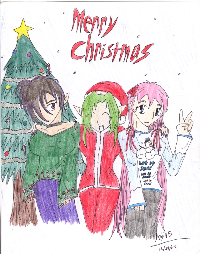 A VERRY Late Christmas picture XD by Koji45