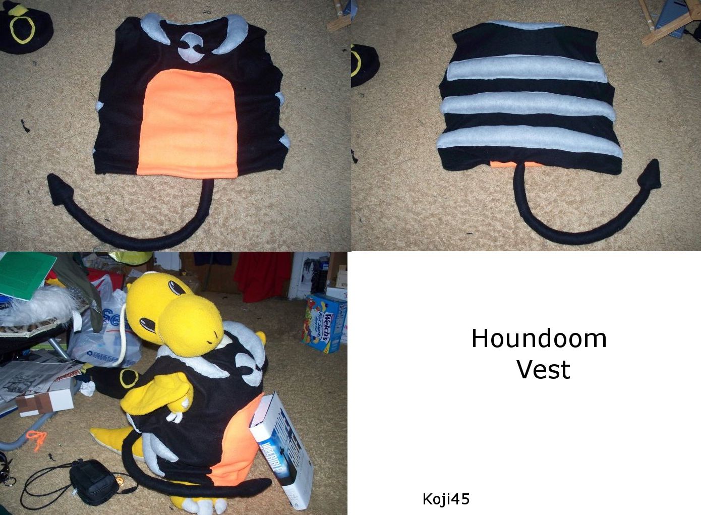 Houndoom Vest by Koji45