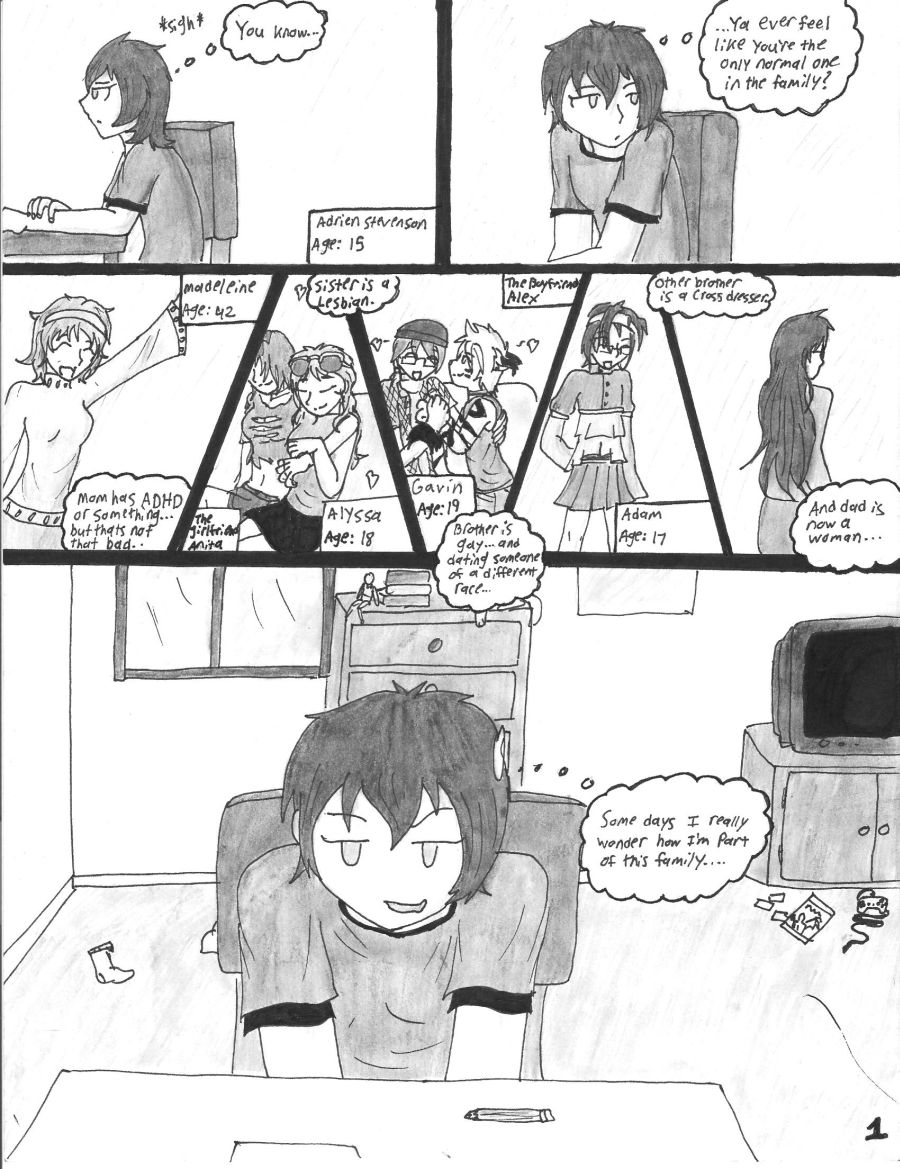 Comic Page 1 by Koji45