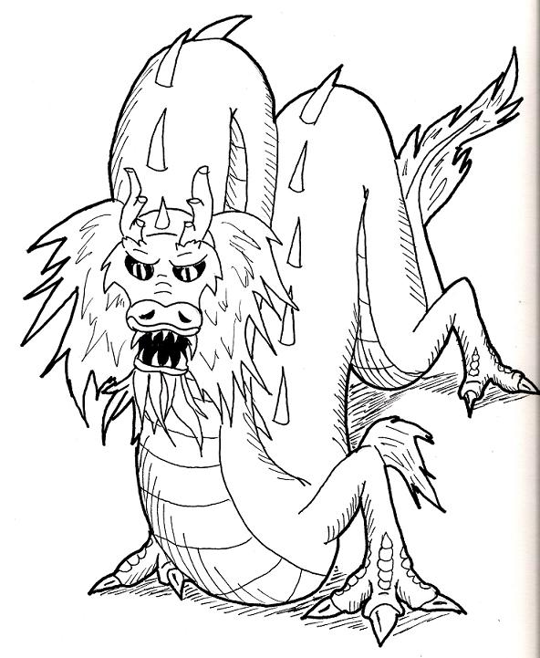 Oriental Dragon by Kokolo