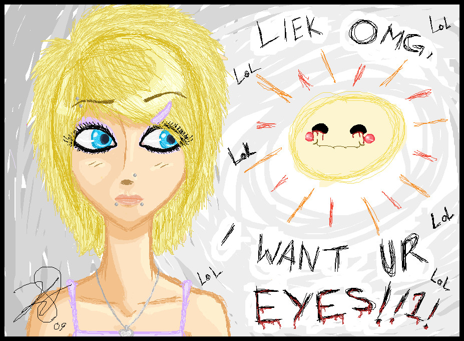 Sun Wants Eyes!!1! by Kokonattsu