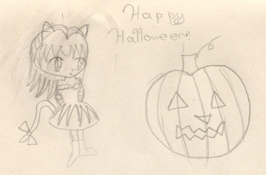 *Chibi Ichigo&Pumpkin* by Koneko