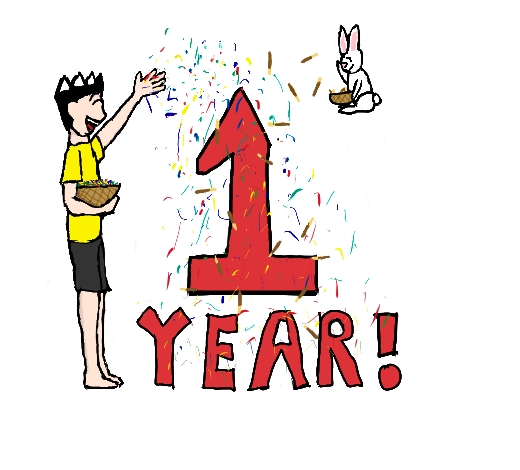 One whole year!!! :D by Kooldude