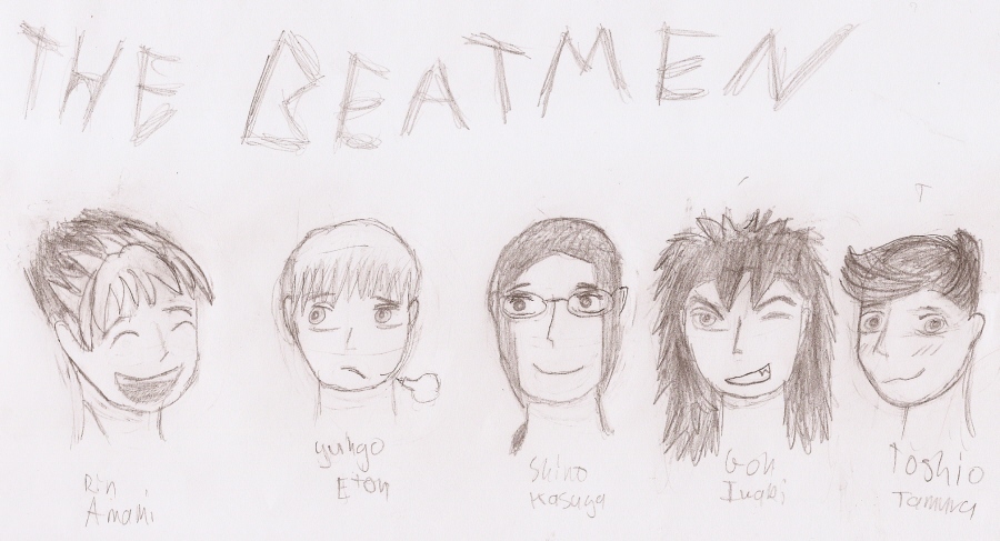The Beatmen :) (sketch) by Kooldude