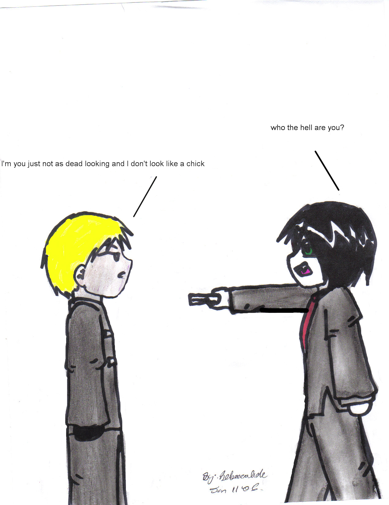 Battle of the Gerards by Koolkat6968