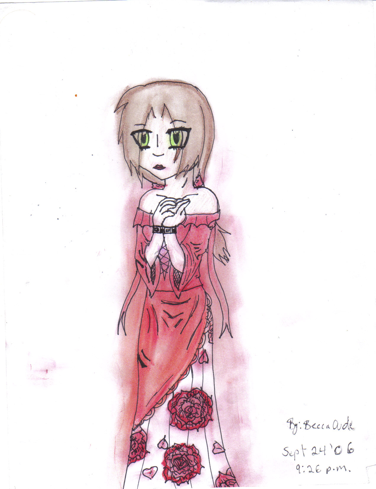 Rose dress by Koolkat6968