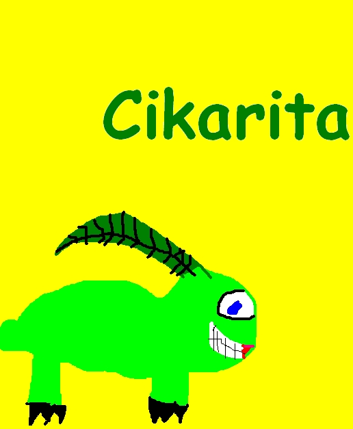 pokemon drawing---Cikarita by Koom