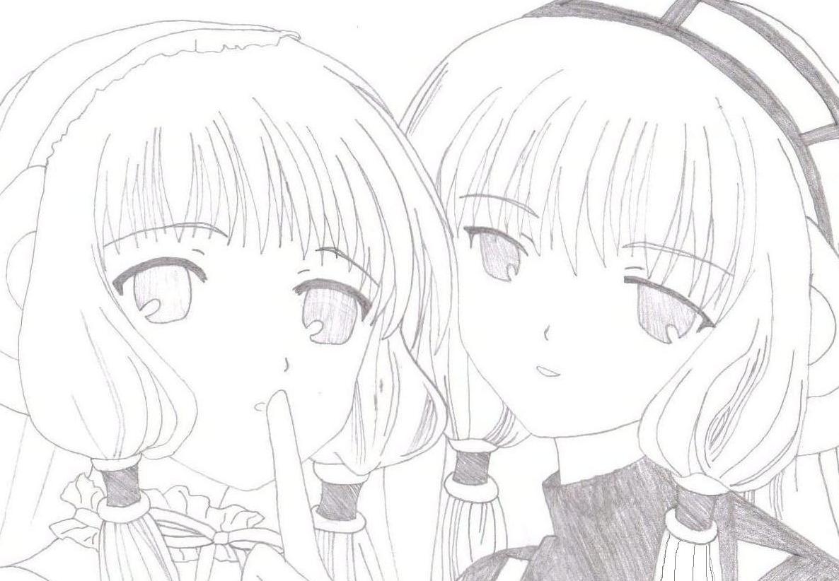 Chii-san & Fureya-san by Kotoko