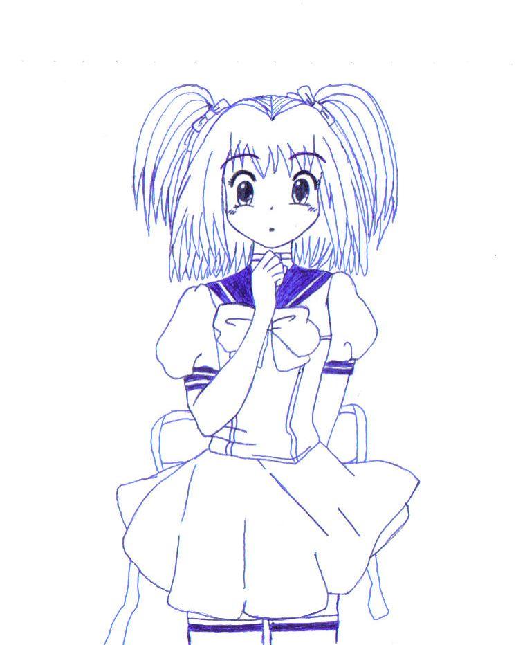 Ichigo - schoolgirl by Kotoko