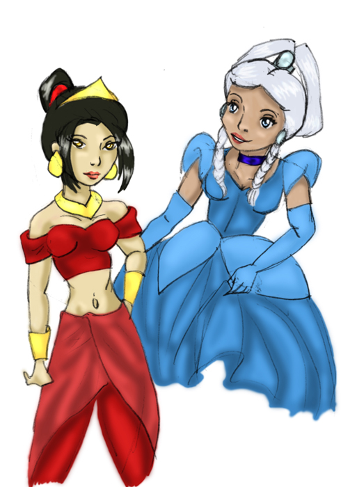 Avatar Princesses by Koutenka