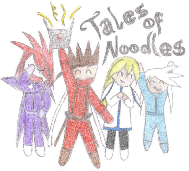 Tales of Noodles (front cover) by Kratos1988