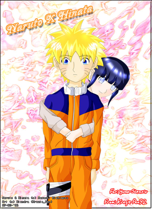 Gift: Naruto X Hinata by Krazie-Pan92