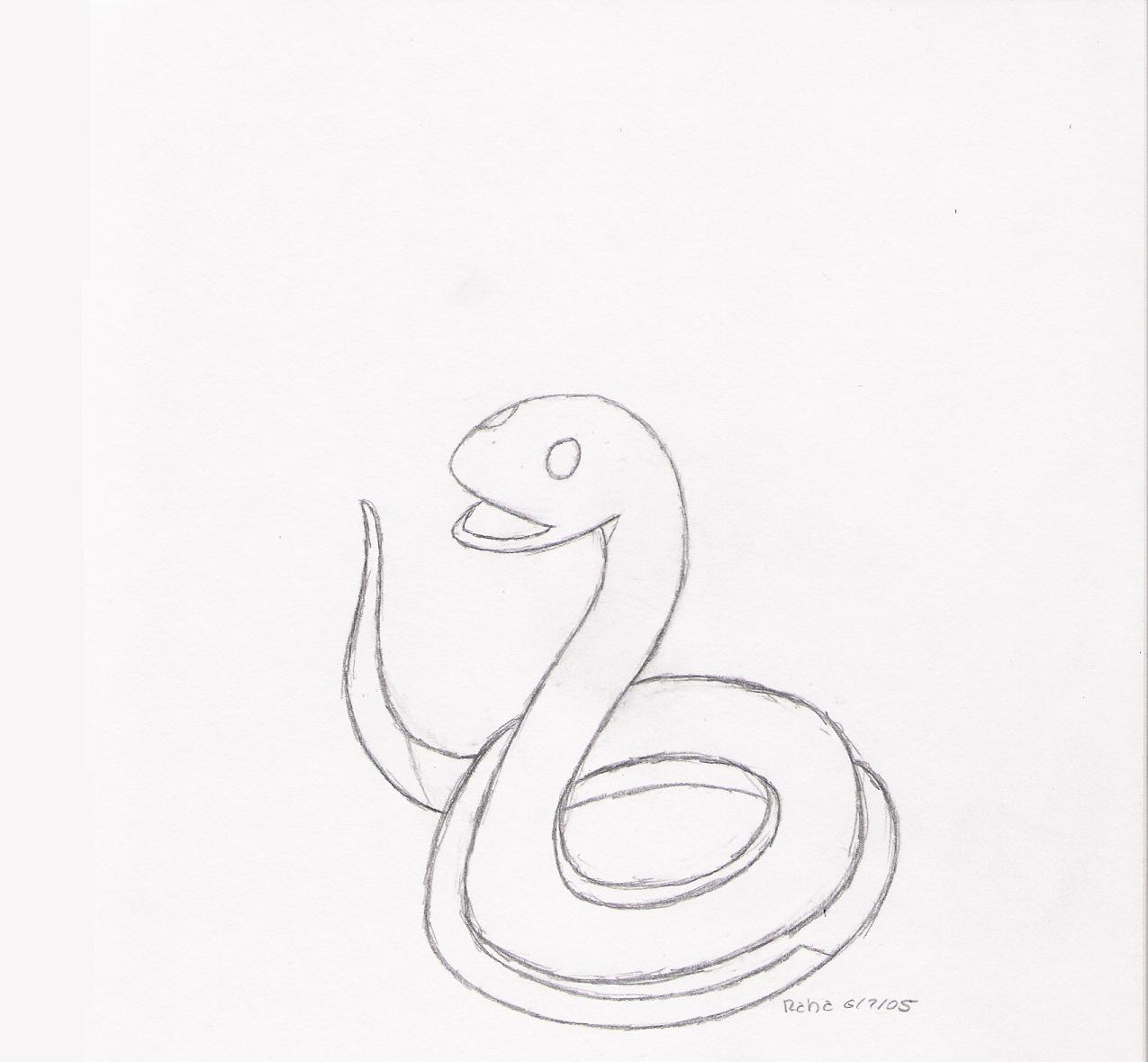 *Aww, What A Cute Snake* by KrimzenAngel