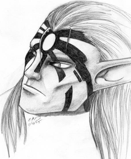 Torn (pencil) by Krimzon1