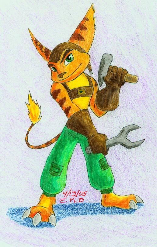Ratchet for Jakxter *Art Trade* by Krimzon1