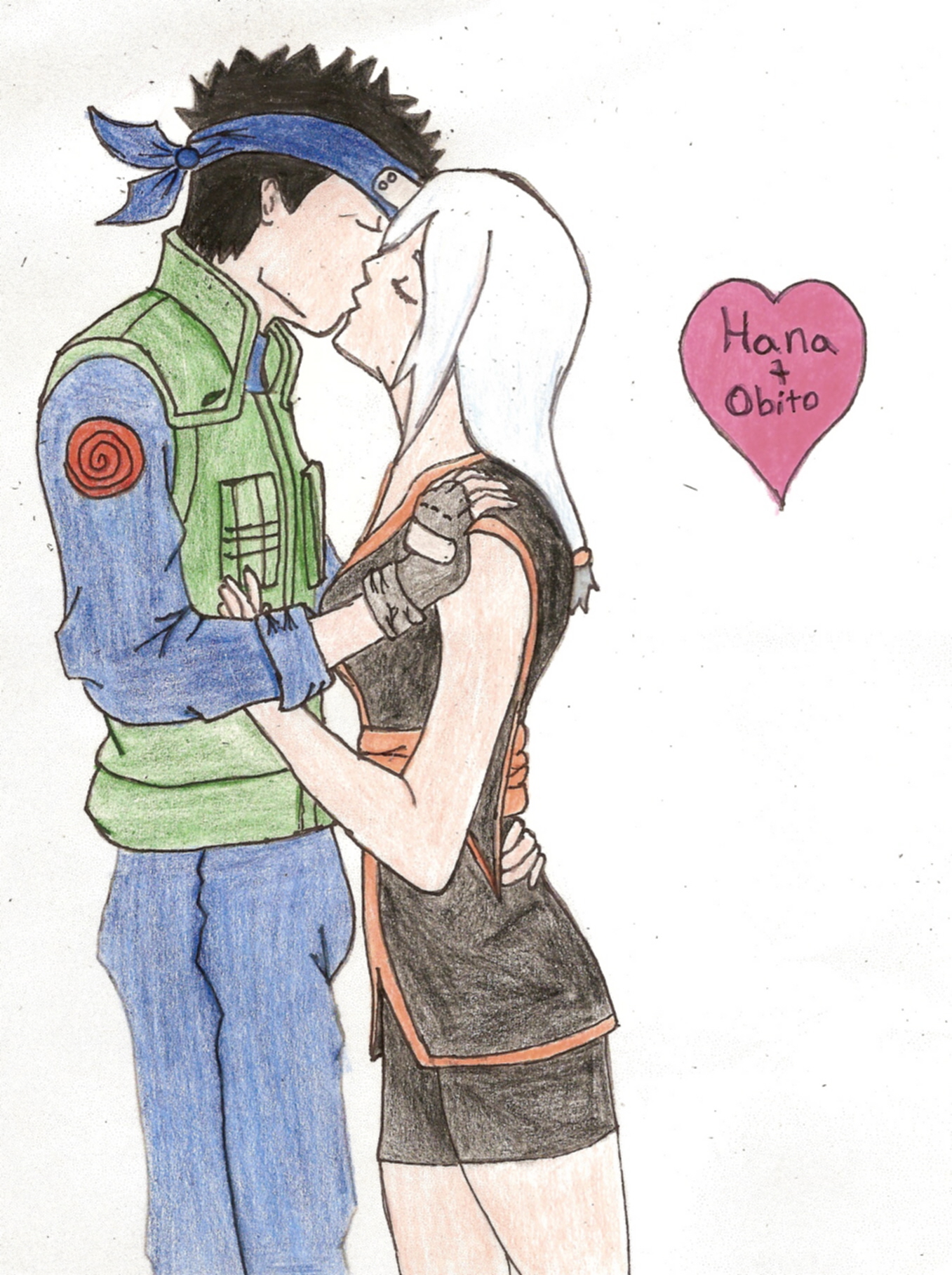 Hana and Obito by KrisChan
