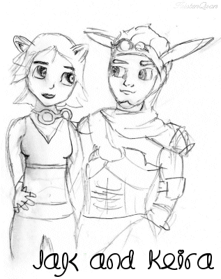 Jak&Keira by Kristenfied