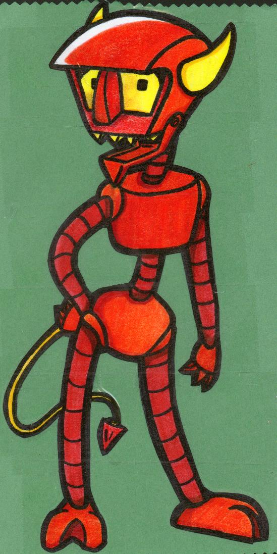 Beezlebot/Robot Devil by Krystal_Image