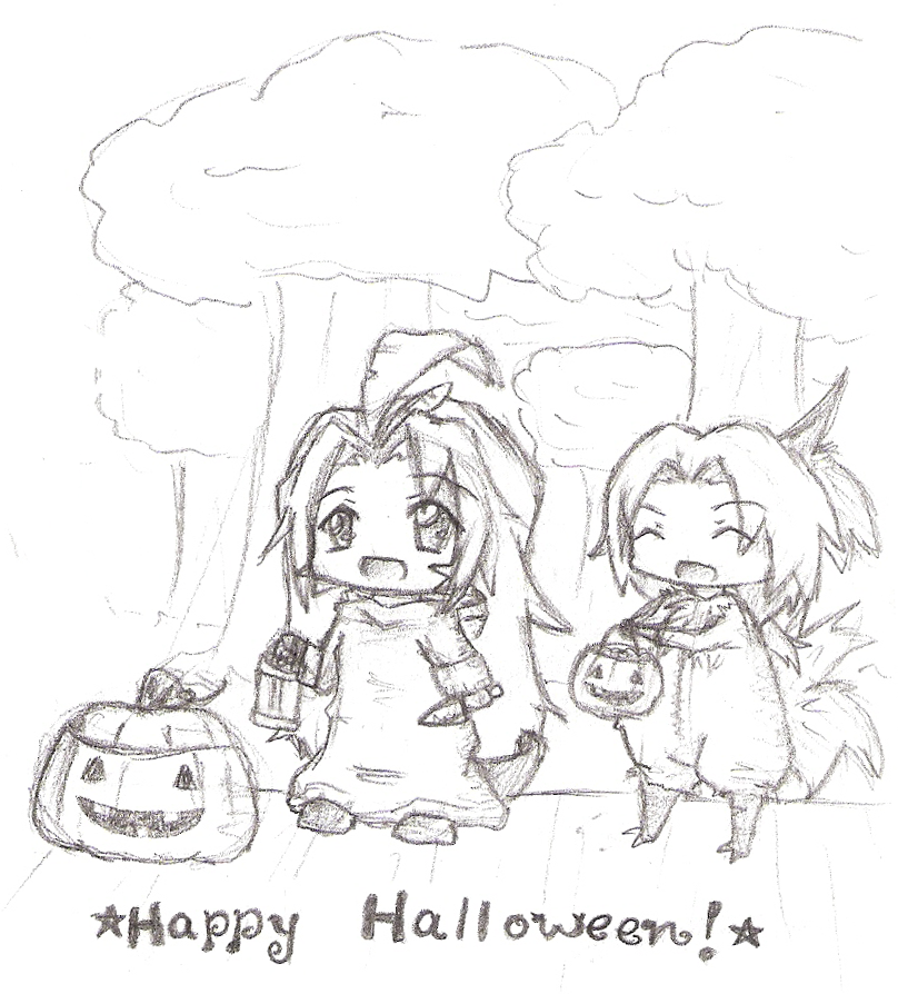 Happy Halloween by Kujachanxoxo