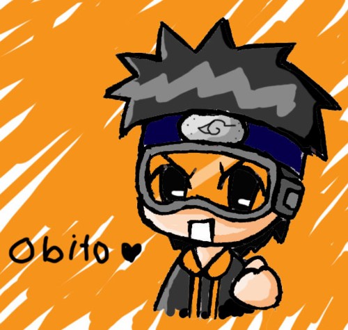 chibi obito by Kumii-cHan