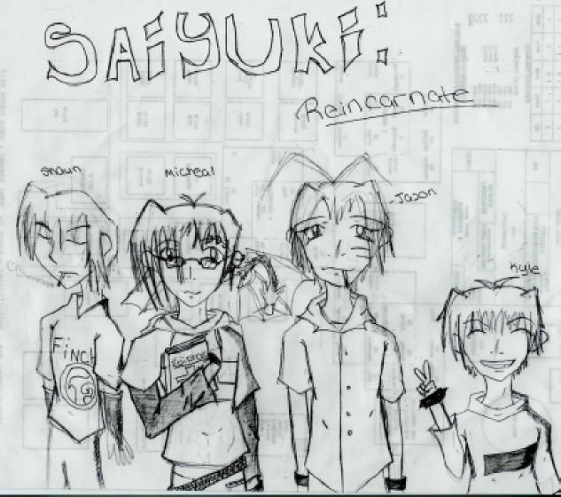 Saiyuki: Reincarnate by KumikoChan