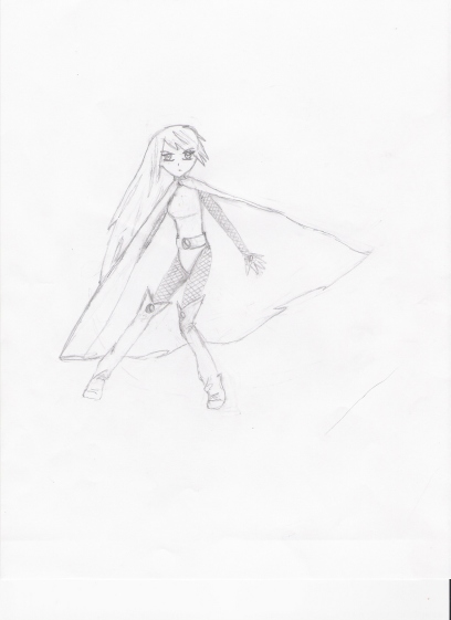 Cool person with cape by Kumori_88