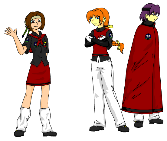 Navy Uniforms-Red by Kupo-the-Avenger