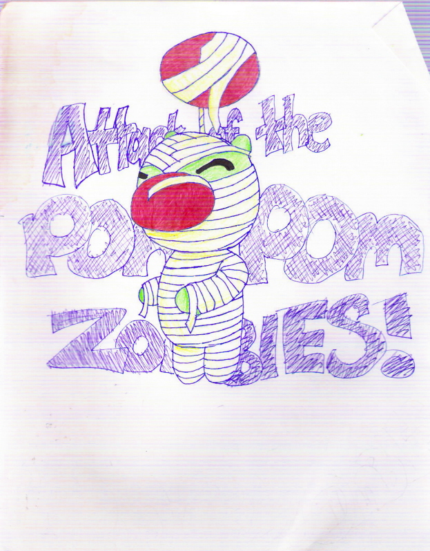 Attack of the Pom-Pom Zombies!! by Kupo