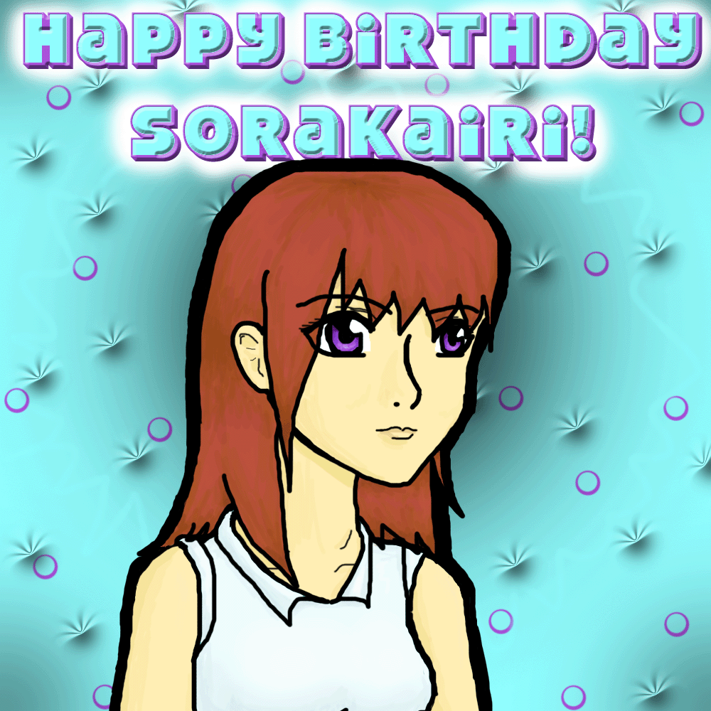 Happy (month late) Birthday, sorakairi! by Kupo