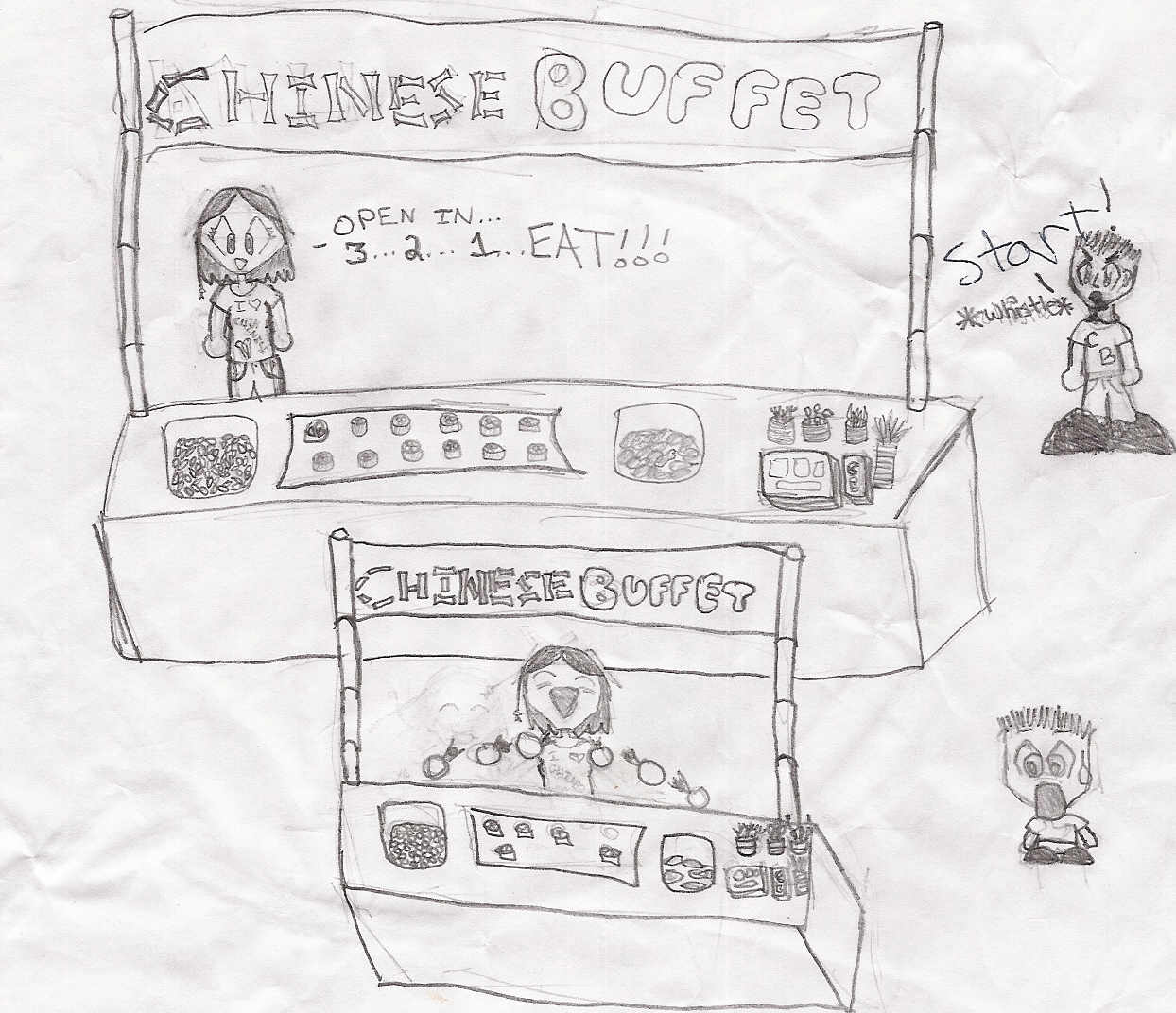 Chinese Buffet by KupoNut