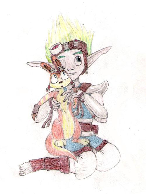 Jak and Daxter by Kurama_Lover_Otaku_Bunny