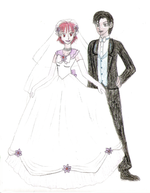 Wedding #5: Yukino and Soichiro by Kurama_Lover_Otaku_Bunny