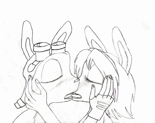 Daxter and Tess by Kurama_Lover_Otaku_Bunny
