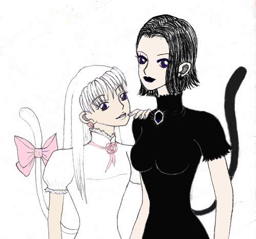 Aya and Rika by Kurama_Lover_Otaku_Bunny
