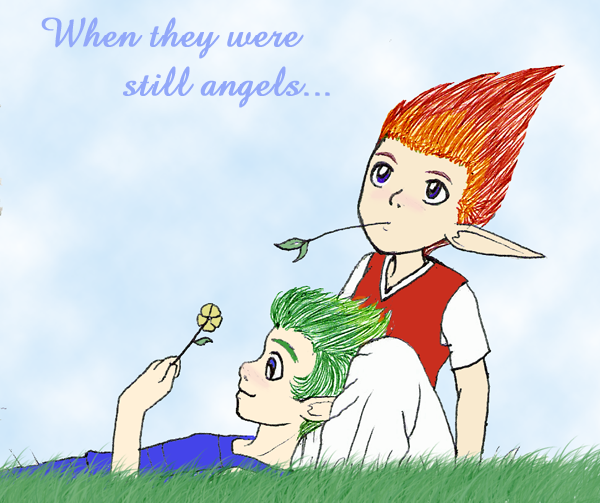 When They Were Still Angels... by Kurama_Lover_Otaku_Bunny