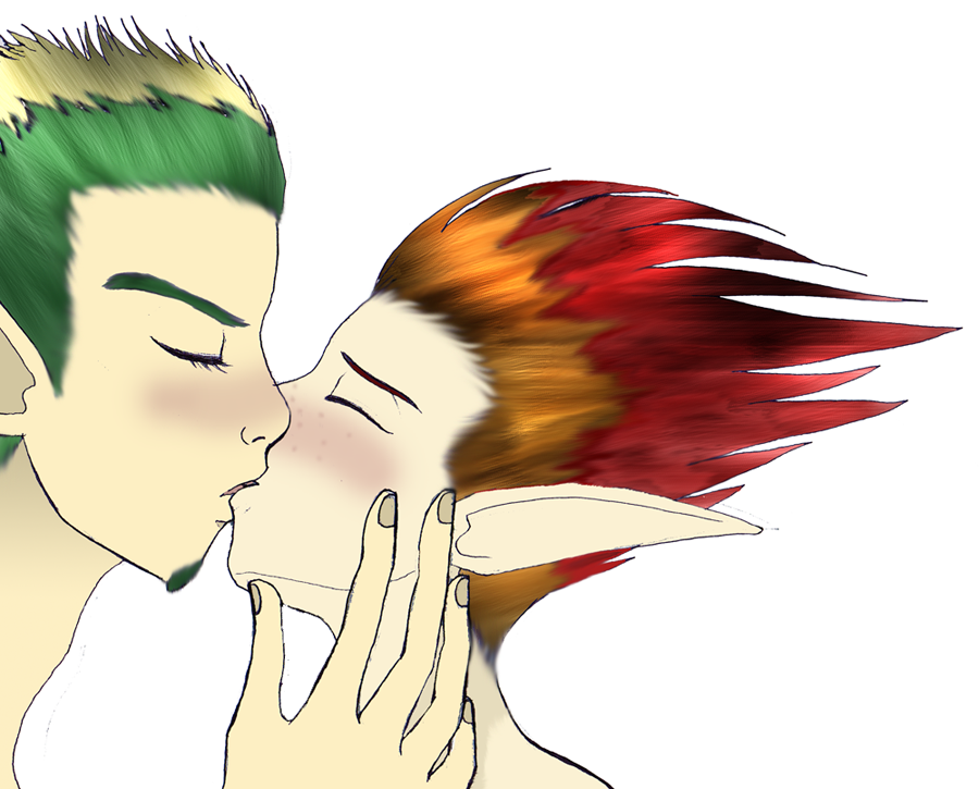 JADR Kiss by Kurama_Lover_Otaku_Bunny