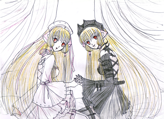Elda and Freya by Kurama_Lover_Otaku_Bunny
