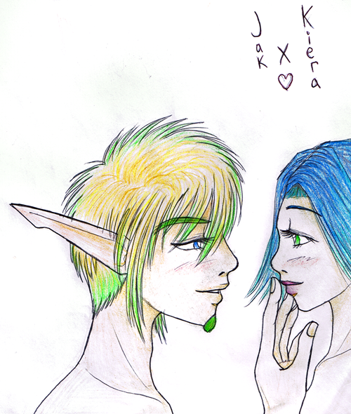 Jak and Kiera by Kurama_Lover_Otaku_Bunny