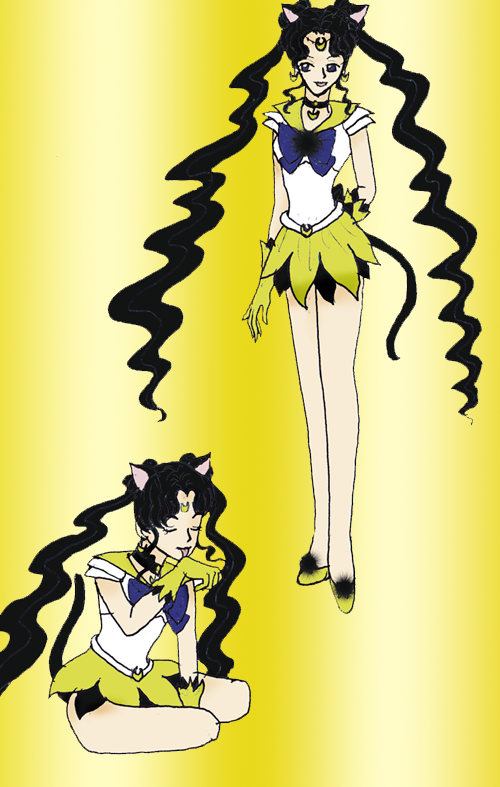 Manga Version Sailor Luna by Kurama_Lover_Otaku_Bunny