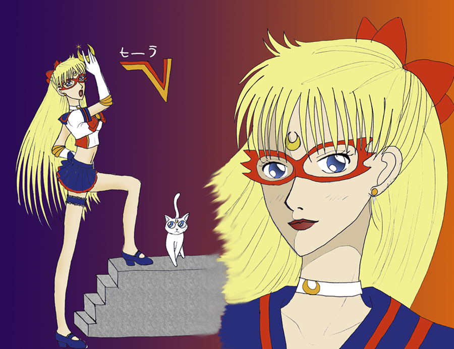 Sailor V by Kurama_Lover_Otaku_Bunny