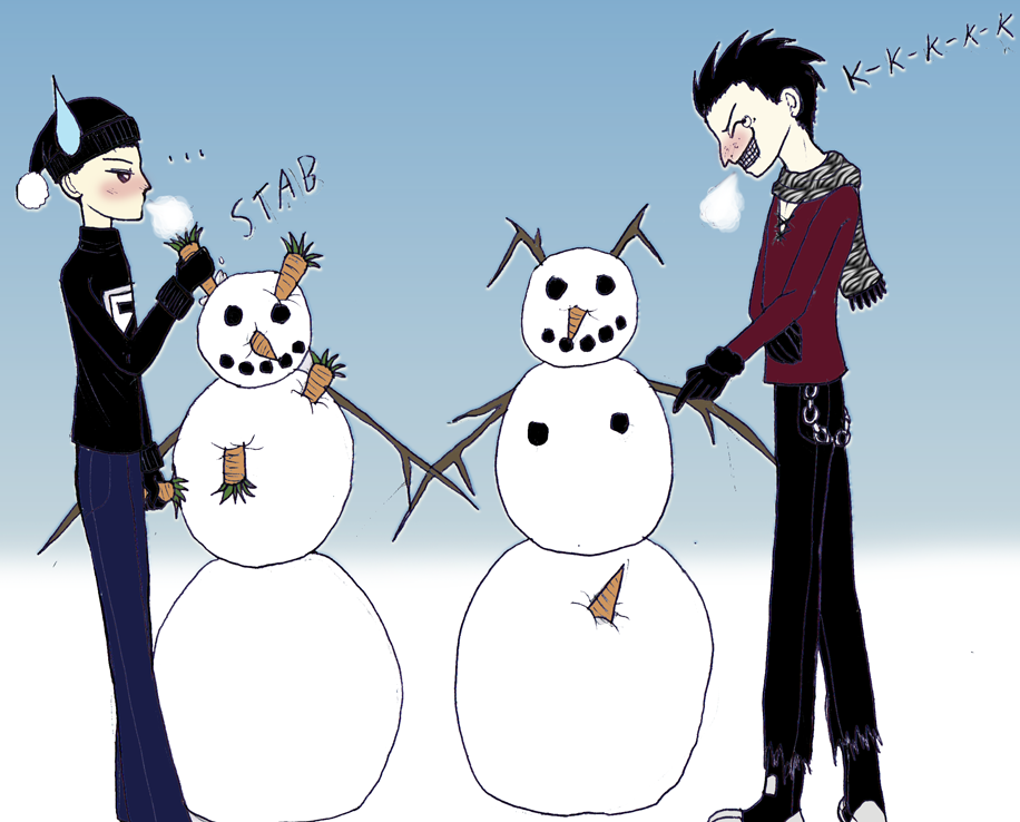 Wintertime Nny and Mmy V.1 by Kurama_Lover_Otaku_Bunny