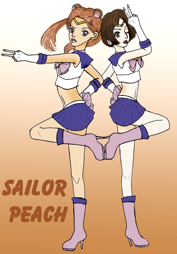 Sailor Peach by Kurama_Lover_Otaku_Bunny