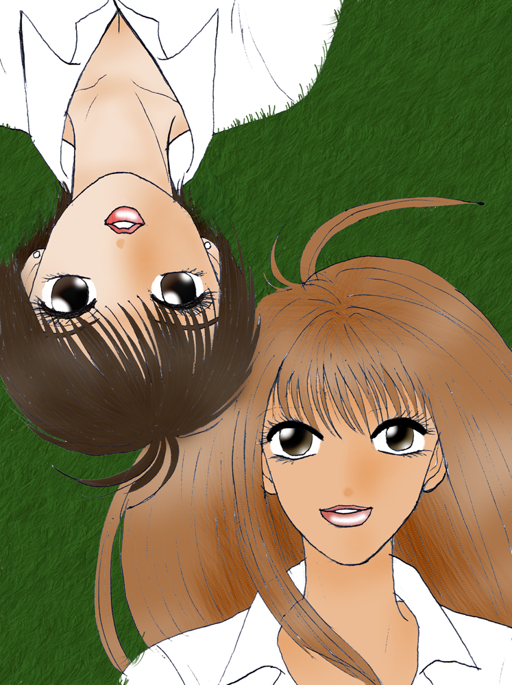 Momo and Sae by Kurama_Lover_Otaku_Bunny